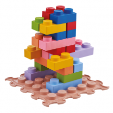 ORTOTO Set ''World of Sensory Soft Bricks LARGE'' (32 pcs.)